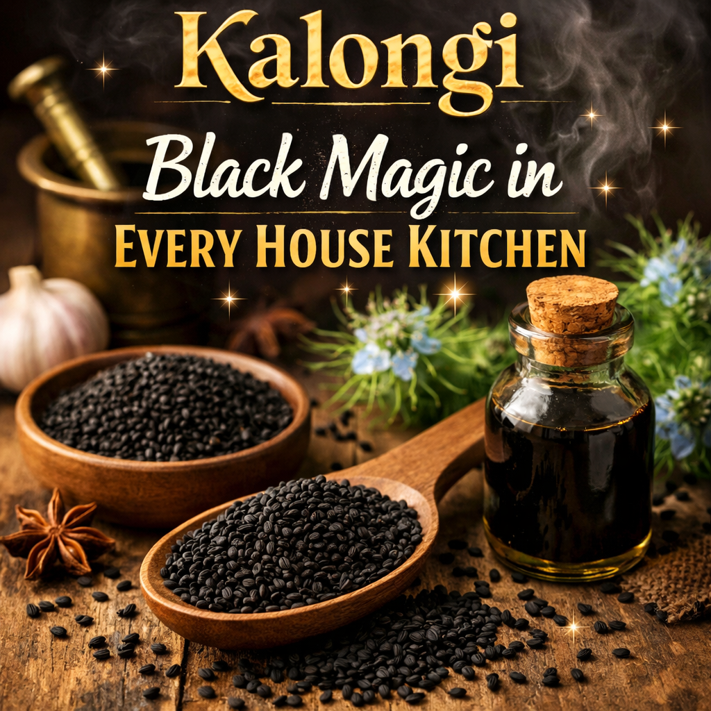 Magic of Kalongi seeds in kitchen